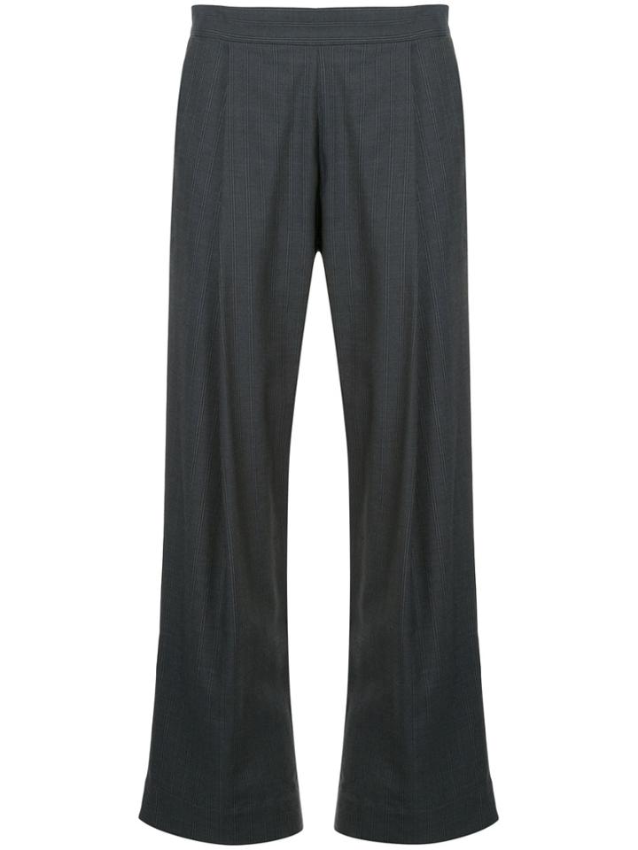 Georgia Alice Flared Tailored Trousers - Grey