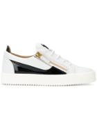 Giuseppe Zanotti Design Side Zip Sneakers - White