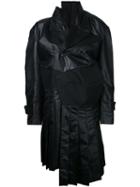Comme Des Garçons Pre-owned Deconstructed Trenchcoat - Black