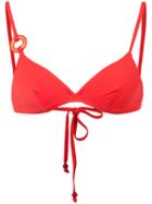 Morgan Lane String Bikini Top - Red