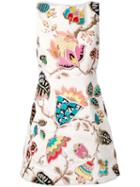 Alice+olivia 'lindsey' Dress, Women's, Size: 6, White, Cotton/spandex/elastane