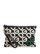 Dolce & Gabbana Monogram Clutch - Black