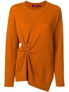 Sies Marjan Twist Detail Jumper - Yellow & Orange
