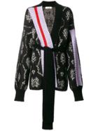 Circus Hotel Oversized Cardigan - Black