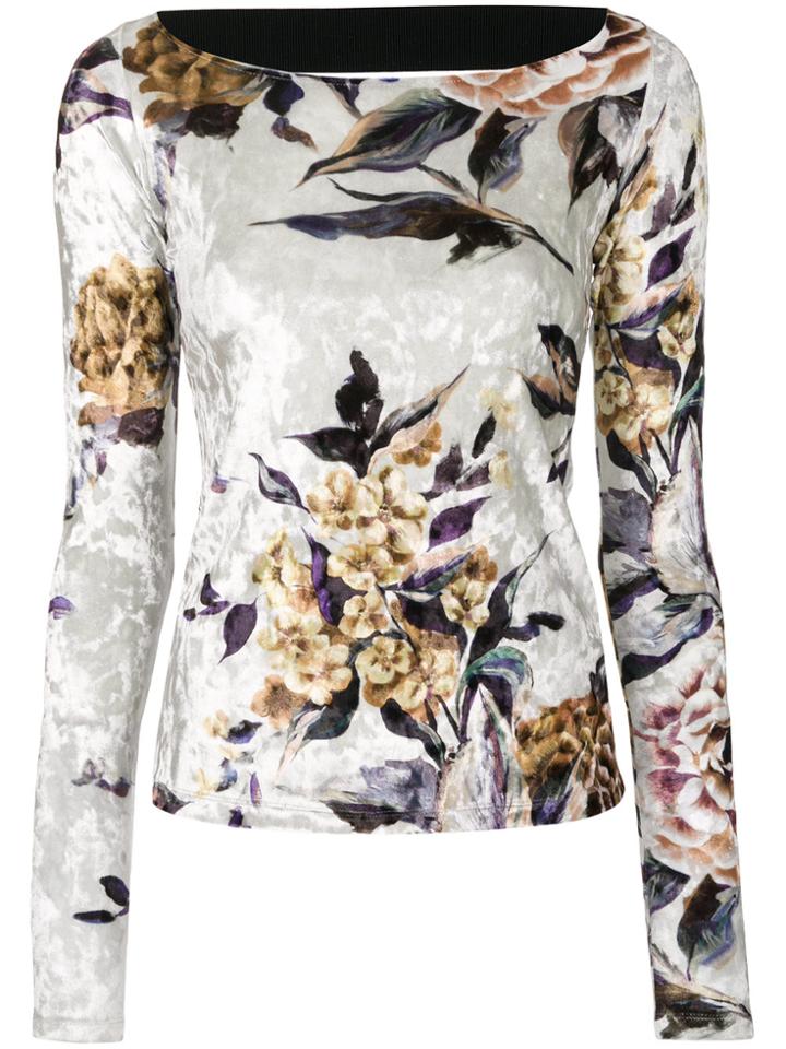 Mm6 Maison Margiela Floral Patterned Sweater - Multicolour