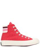 Converse Hi-top Trainers - Red