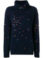 Chanel Pre-owned 2000's Appliqués Jumper - Blue
