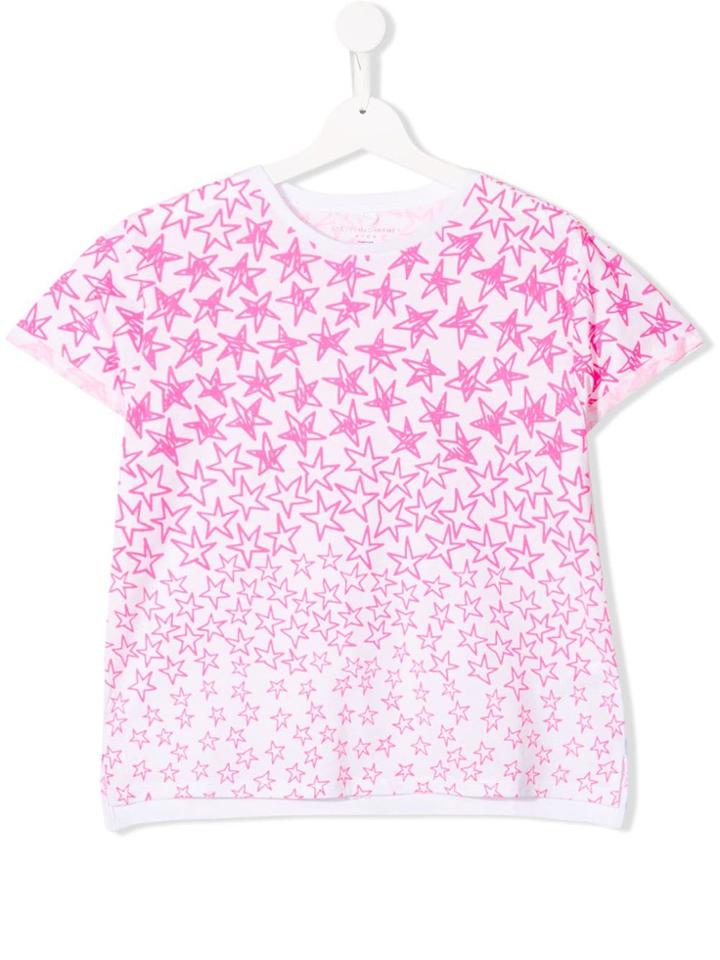Stella Mccartney Kids Teen Star Print T-shirt - White