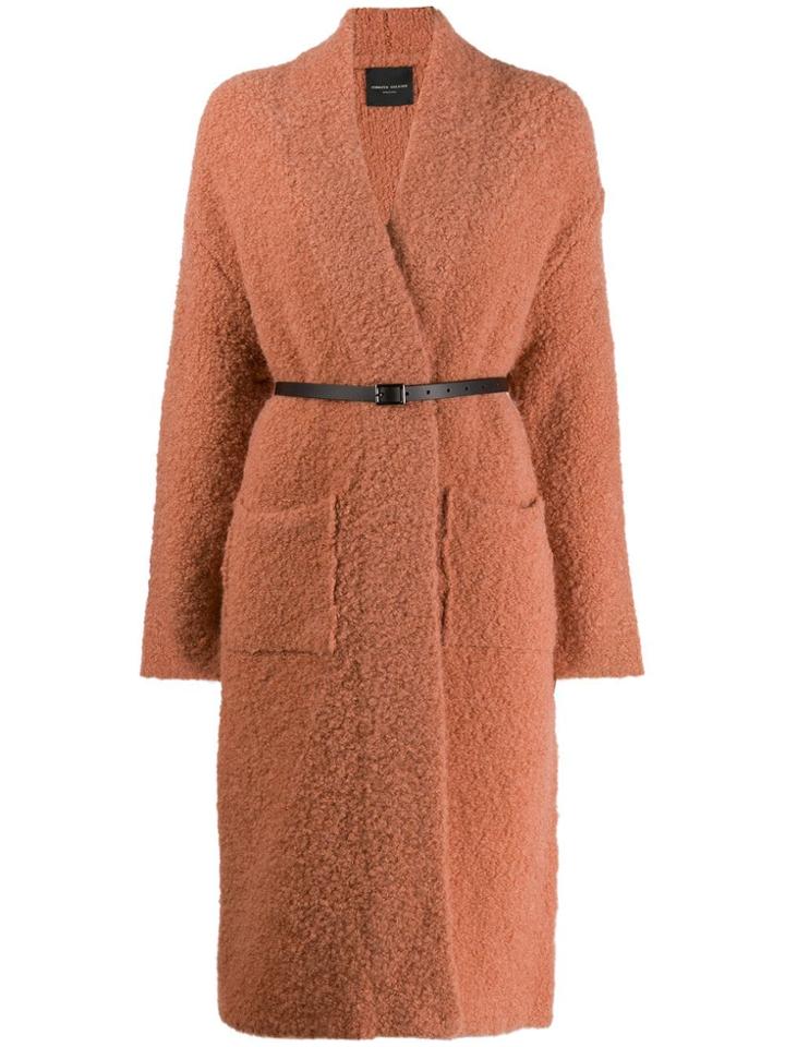 Roberto Collina Textured Coat - Neutrals