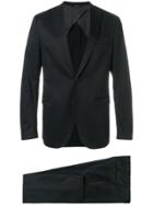 Tonello Notched Lapel Two-piece Suit - Black