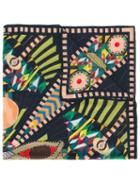 Givenchy 'crazy Cleopatra' Printed Scarf, Men's, Cashmere/modal