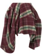 Comme Des Garçons Vintage Checked Skirt - Multicolour