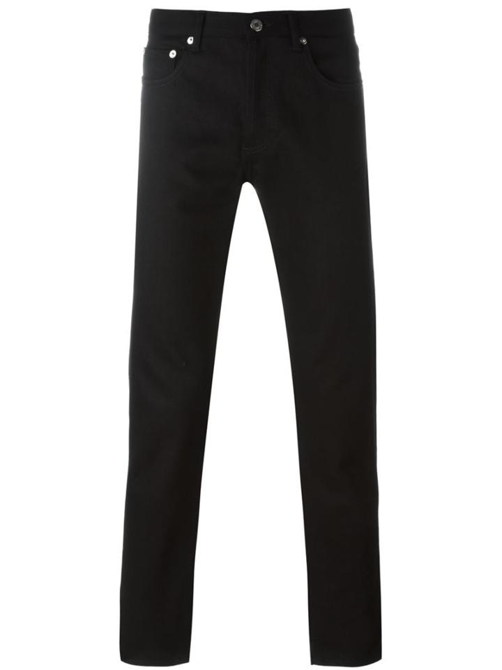 Givenchy Star Patch Jeans, Men's, Size: 32, Black, Cotton/spandex/elastane