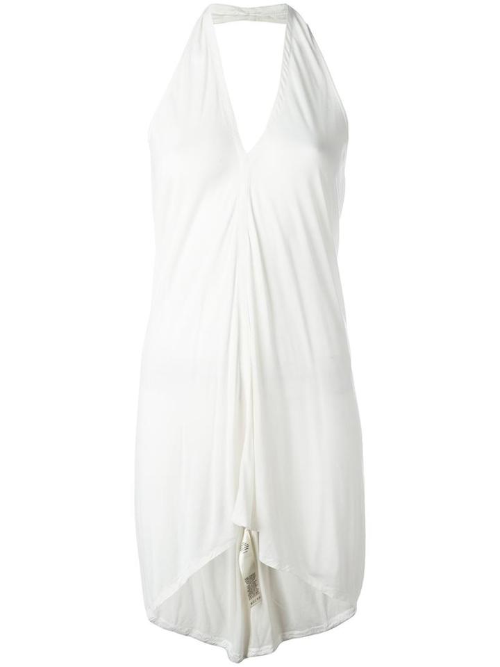 Rick Owens Halter Top, Women's, Size: 42, White, Viscose/silk