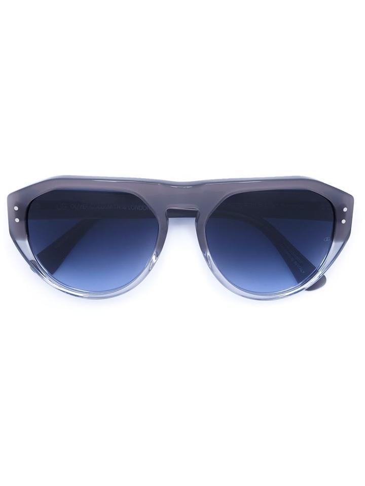 Oliver Goldsmith 'gopas' Sunglasses, Women's, Grey, Acetate