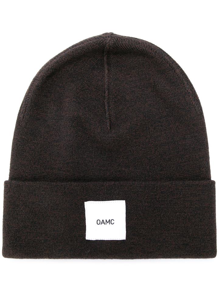 Oamc Turn Up Beanie - Brown