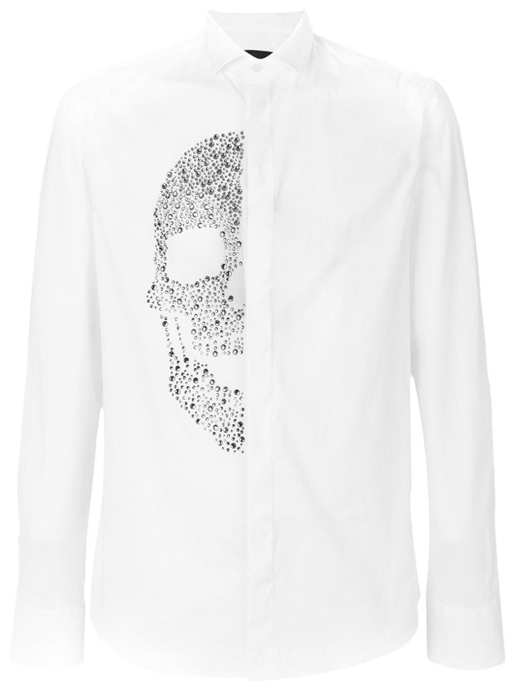 Ps By Paul Smith Printed Cuff Shirt - White