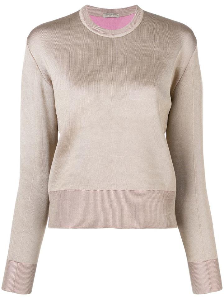 Bottega Veneta Loose Fitted Sweatshirt - Neutrals