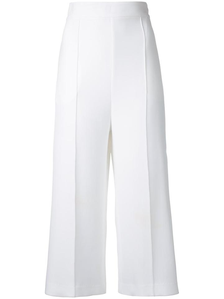 Macgraw Esquire Trousers, Women's, Size: 10, White, Polyester/acetate