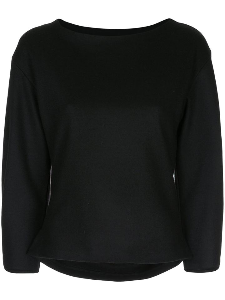 Estnation Crew Neck Jumper - Black