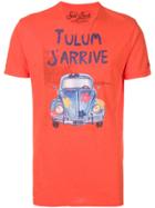 Mc2 Saint Barth Tulum Arrive T-shirt - Yellow & Orange