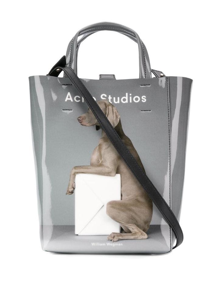 Acne Studios Baker Ap Tote Bag - Grey