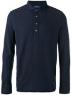Polo Ralph Lauren - Longsleeved Polo Shirt - Men - Cotton - L, Blue, Cotton