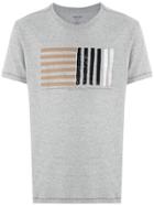 Osklen Listrado Hzvt Print Ribbed T-shirt - Grey