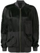 Haider Ackermann - Bomber Jacket - Women - Cotton/rayon - S, Black, Cotton/rayon