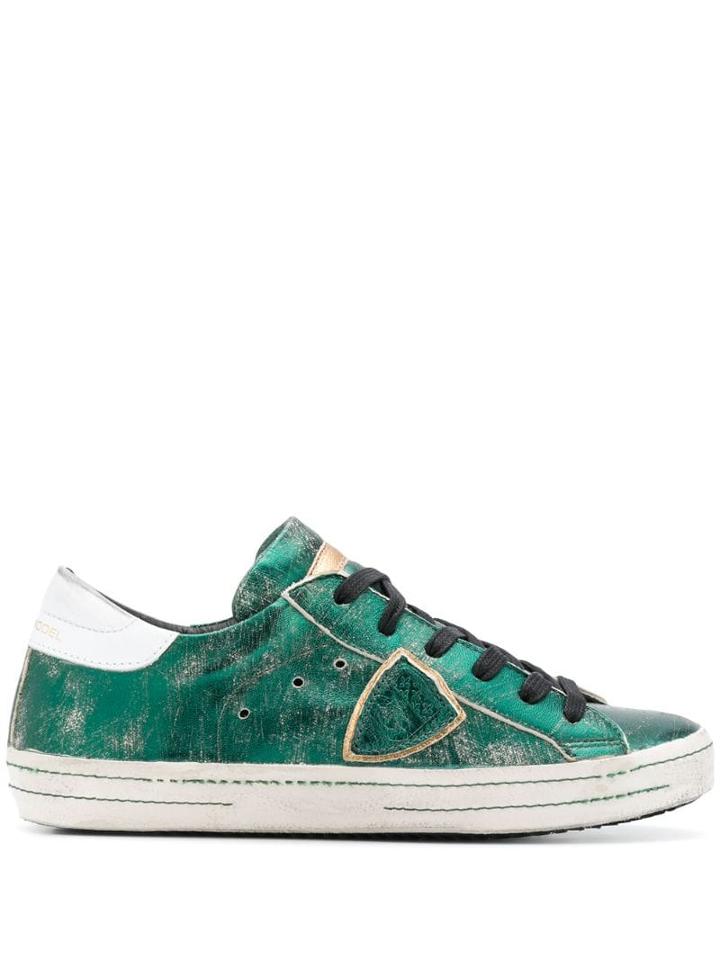 Philippe Model Paris Low-top Sneakers - Green