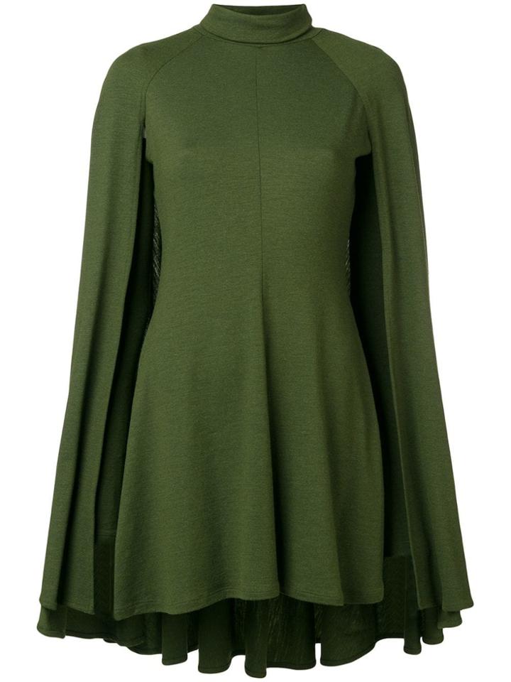Plein Sud Cape-like Dress - Green