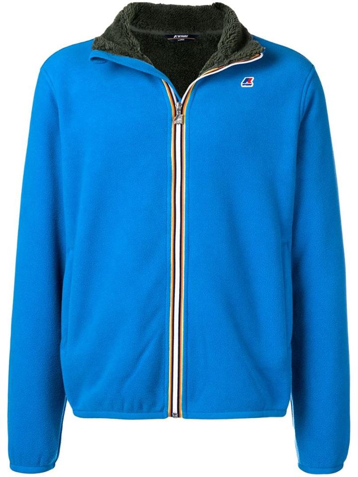 K-way Zipped Jacket - Blue