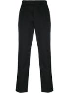 Gucci - Web Trim Chino Trousers - Men - Cotton - 52, Black, Cotton