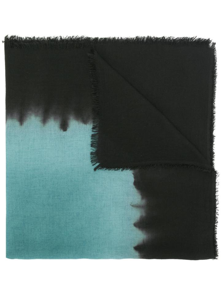 Faliero Sarti Mya Frayed Scarf - Blue