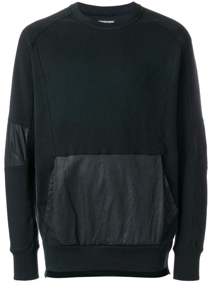 Alexandre Plokhov Contrast Panel Sweatshirt - Black
