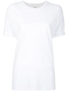 The Upside Billie Embroidered Sleeve T-shirt - White