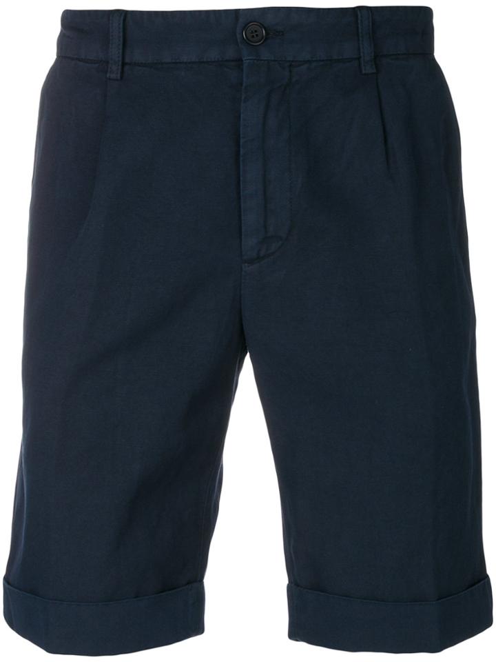 Aspesi Classic Tailored Shorts - Blue