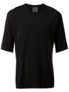 Laneus Raw Edge T-shirt, Men's, Size: Xs, Black, Cotton