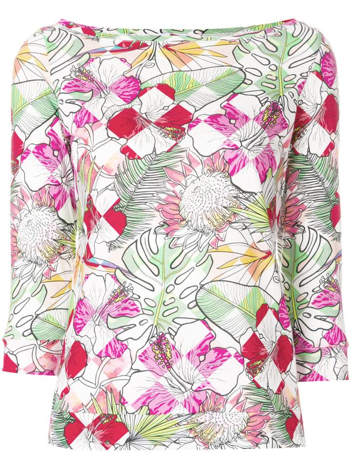 Ultràchic Floral Sweater - Multicolour