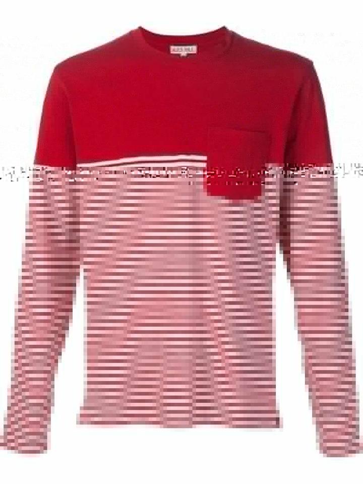 Alex Mill Striped Print T-shirt