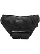 Ktz Logo Zipped Shoulder Bag - Black