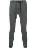 Monkey Time Tapered Track Pants - Grey