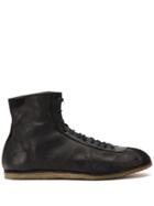 Guidi Hi-top Sneaker Boots - Black