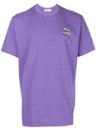 Used Future Logo Print T-shirt - Pink & Purple