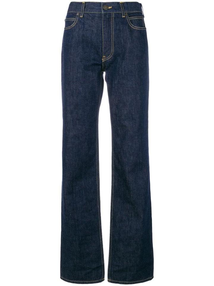 Calvin Klein 205w39nyc High Waisted Flared Jeans - Blue