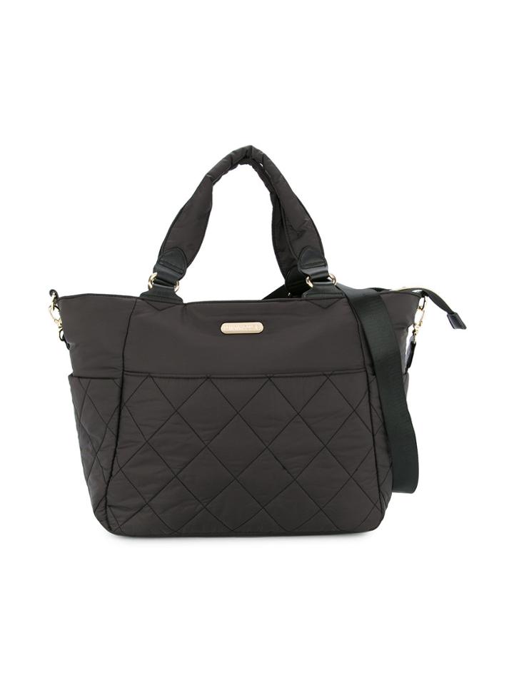 Miki House Quilted Changing Bag - Black