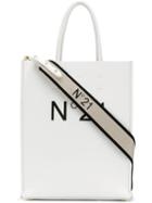 Nº21 Logo Shopping Tote - White
