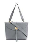 Coccinelle Strap Detail Tote - Grey