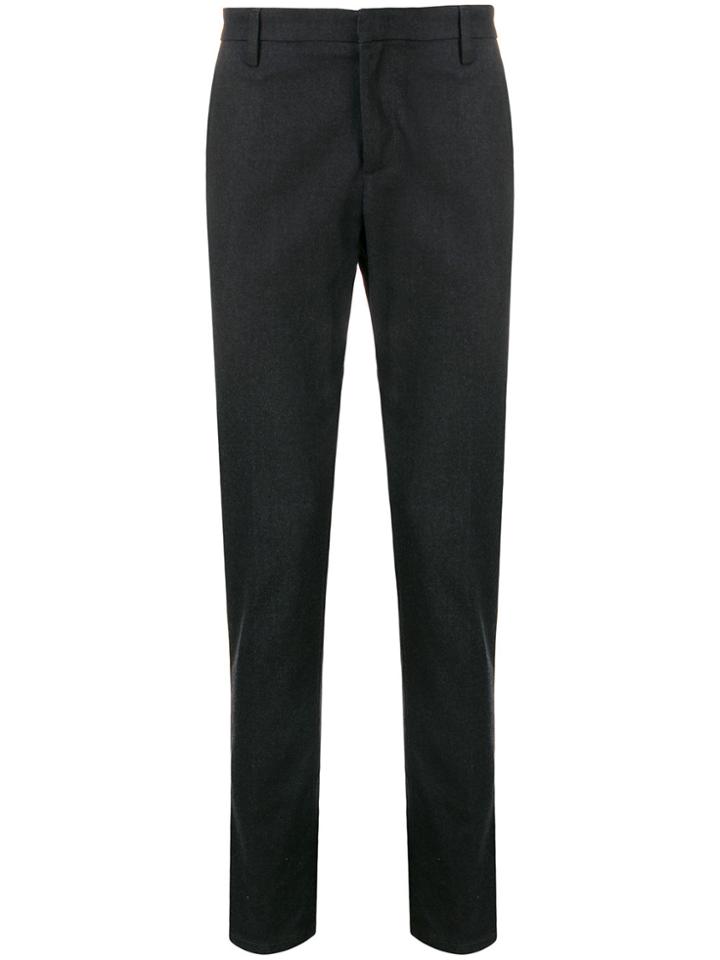 Dondup Slim Fit Trousers - Black