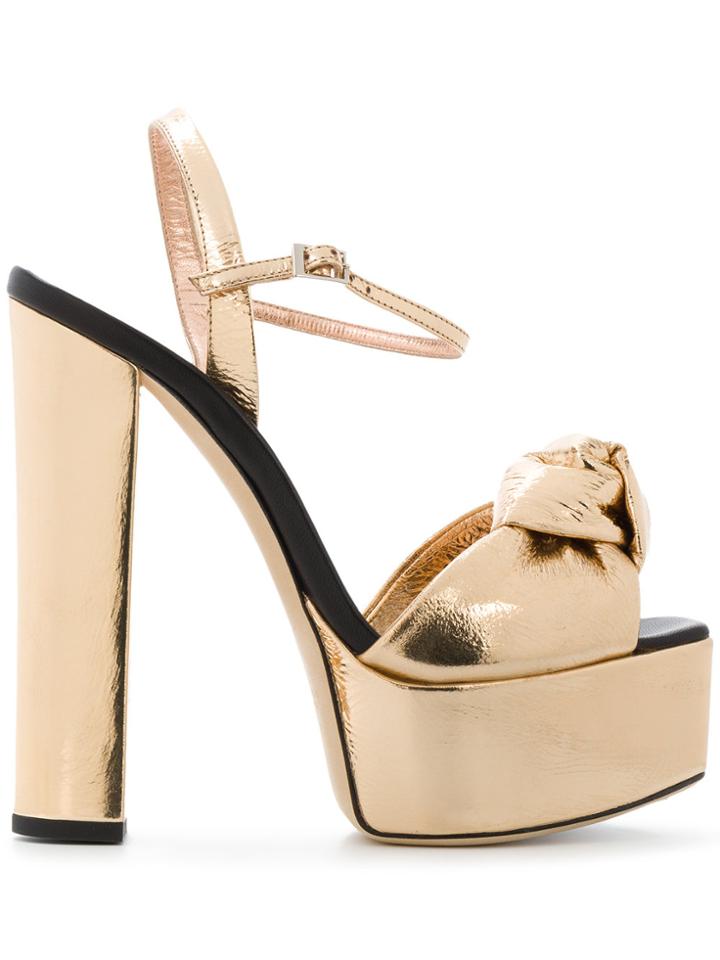 Giuseppe Zanotti Design Ramino Sandals - Metallic